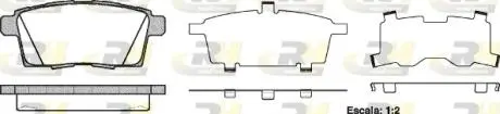 Гальмівні колодки дискові ROADHOUSE 2126800