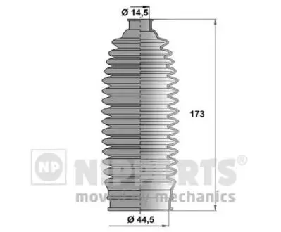 Пільовік рульова механізму NIPPARTS N2847014