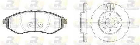 Комплект Aveo: дискиколодкы ROADHOUSE 898600 (фото 1)