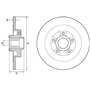 Тормозной диск с подшипником Delphi BG9138RSC (фото 1)