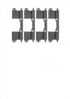 Ремонтный комплект колодок STARLINE BD PR44