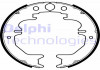 Тормозные колодки. барабанные DELPHI LS2053