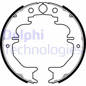 Гальмівні колодки. барабанні Delphi LS2053 (фото 1)