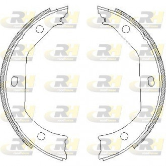 Тормозные колодки. к-кт. ROADHOUSE 4716.00