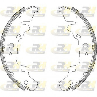 Гальмівні колодки барабанні ROADHOUSE 4020.00