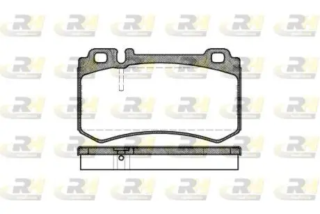 Тормозные колодки. к-кт. ROADHOUSE 299300