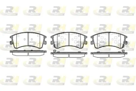 Гальмівні колодки дискові ROADHOUSE 297002