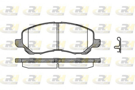 Тормозные колодки. к-кт. ROADHOUSE 280412