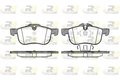 Гальмівні колодки дискові ROADHOUSE 271900 (фото 1)