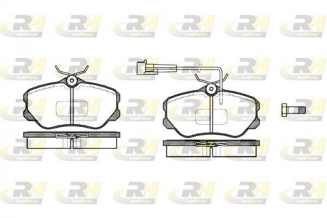 Тормозные колодки. к-кт. ROADHOUSE 230302 (фото 1)