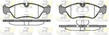 Тормозные колодки. к-кт. ROADHOUSE 228610 (фото 1)