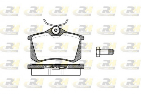 Тормозные колодки. к-кт. ROADHOUSE 226301