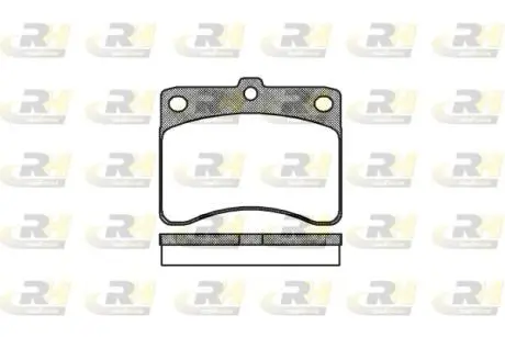 Тормозные колодки. к-кт. ROADHOUSE 223200