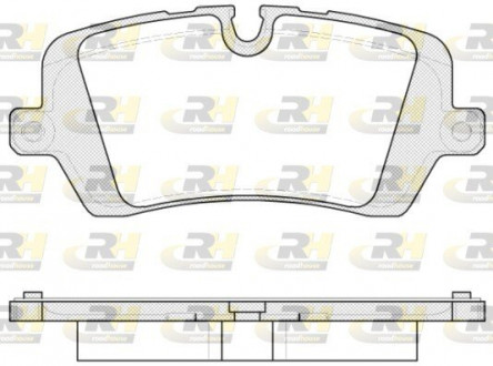 Гальмівні колодки дискові ROADHOUSE 2154100