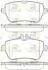Тормозные колодки. к-кт. ROADHOUSE 2153500