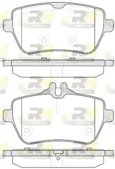 Тормозные колодки. к-кт. ROADHOUSE 2153500 (фото 1)