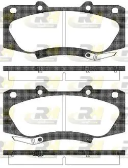 Тормозные колодки. к-кт. ROADHOUSE 2146804
