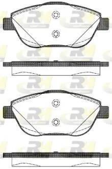 Гальмівні колодки дискові ROADHOUSE 2139210