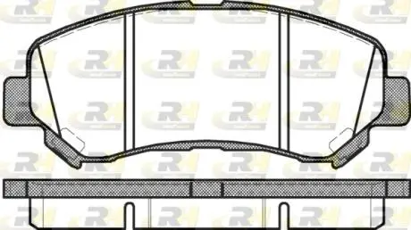 Гальмівні колодки дискові ROADHOUSE 2131800