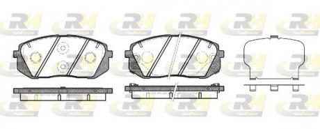 Гальмівні колодки дискові ROADHOUSE 2130222