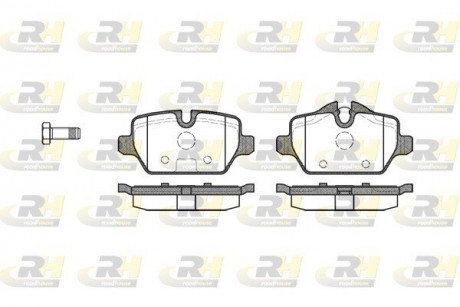 Тормозные колодки. к-кт. ROADHOUSE 2113200