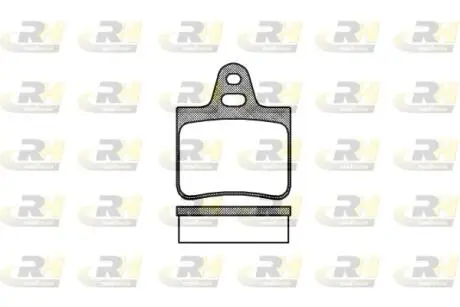 Гальмівні колодки дискові ROADHOUSE 210200