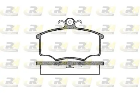 Тормозные колодки. к-кт. ROADHOUSE 204600