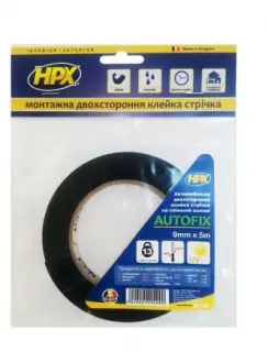 Двух. вспеньте скотч черн 12ммх5м HPX DSA1205