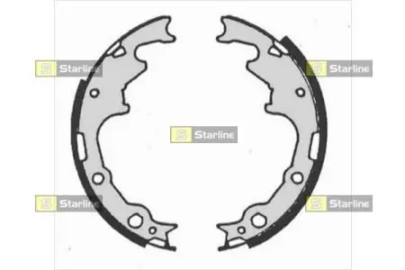 Тормозные колодки. к-кт. STARLINE BC 07240