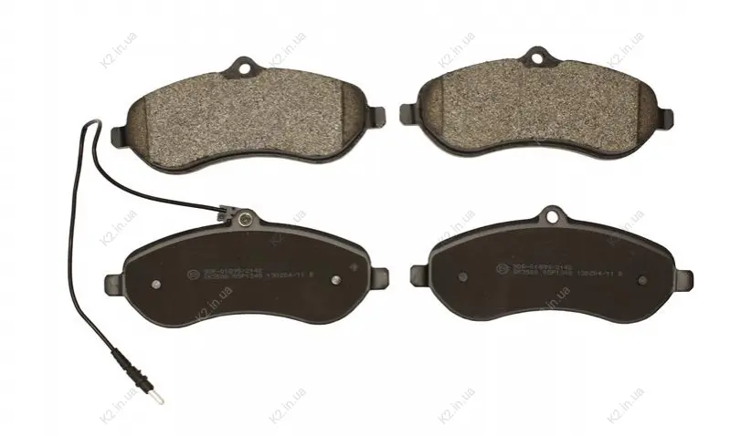 Тормозные колодки. к-кт. Starline STARLINE BD S855P (фото 1)