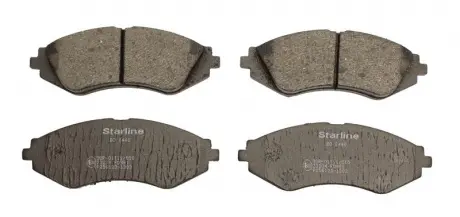 Тормозные колодки. к-кт. STARLINE BD S440