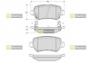 Тормозные колодки. к-кт. STARLINE BD S320 (фото 1)
