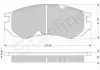 Тормозные колодки. к-кт. Starline BD S215