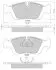 Тормозные колодки. к-кт. Starline STARLINE BD S153 (фото 1)