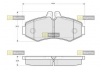 Тормозные колодки. к-кт. STARLINE BD S086 (фото 2)