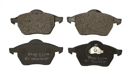 Тормозные колодки. к-кт. STARLINE BD S007S