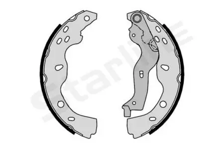 Тормозные колодки. к-кт. STARLINE BC 09190 (фото 1)