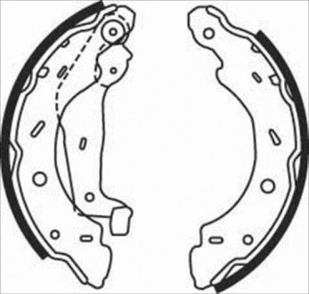Тормозные колодки. к-кт. STARLINE BC 07750