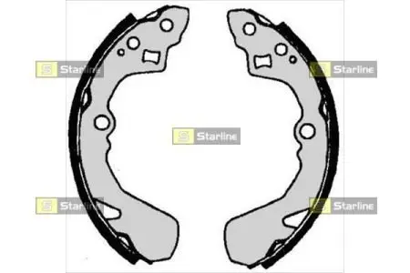 Тормозные колодки. к-кт. STARLINE BC 06430