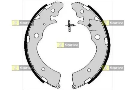 Тормозные колодки. к-кт. STARLINE BC 05690