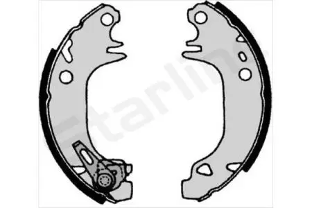 Тормозные колодки. к-кт. STARLINE BC 04930