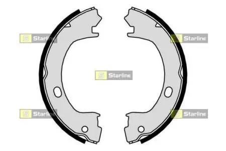 Гальмівні колодки барабанні STARLINE BC 01015