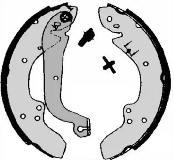 Фото 1 - тормозные колодки. к-кт. STARLINE BC 00930 Тормозные колодки. к-кт. STARLINE BC 00930 (фото 1)