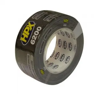 Арм. стрічка 50мм х 25м чорна HPX CB5025