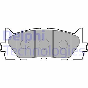 Гальмівні колодки. дискові Delphi LP2169