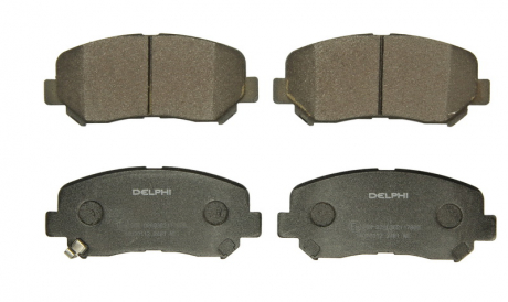 Тормозные колодки. дисковые Delphi LP2481 (фото 1)