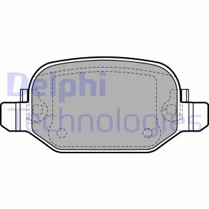 Гальмівні колодки. дискові DELPHI Delphi LP2475