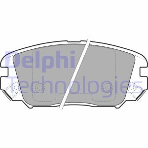 Тормозные колодки. дисковые Delphi LP1974