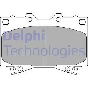 Гальмівні колодки. дискові Delphi LP1308