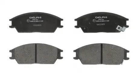 Тормозные колодки. дисковые Delphi LP0704